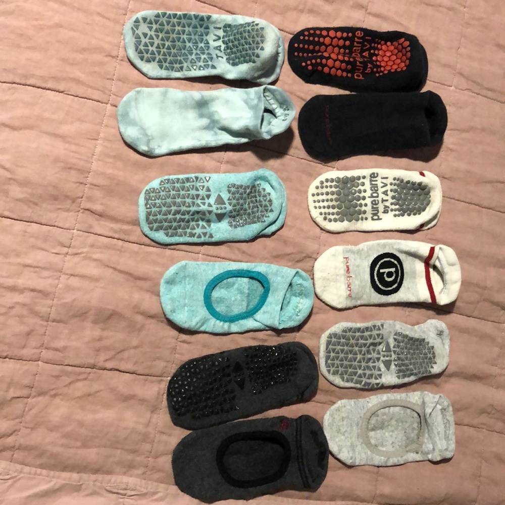 Pure Barre Tavi Grip Socks - 6